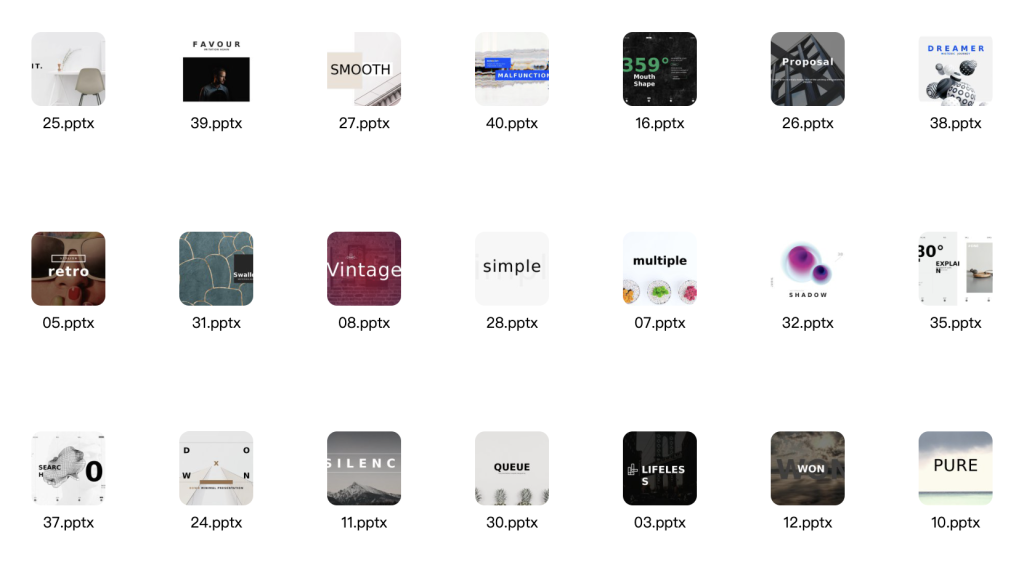 图片[2]-50套极简风格PPT模版-i资源